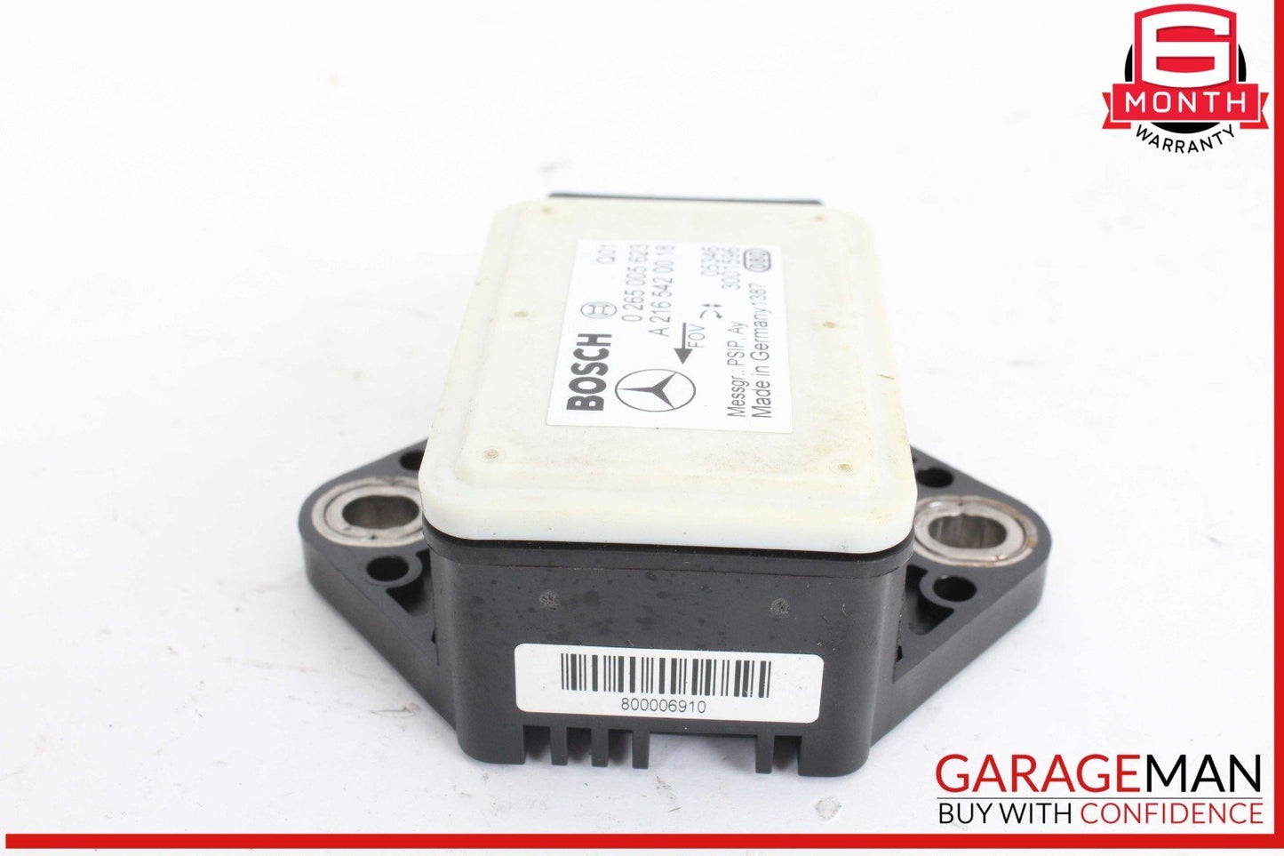 03-12 Mercedes R230 SL500 SL55 AMG CLS500 Yaw Turn Rate Acceleration Sensor OEM