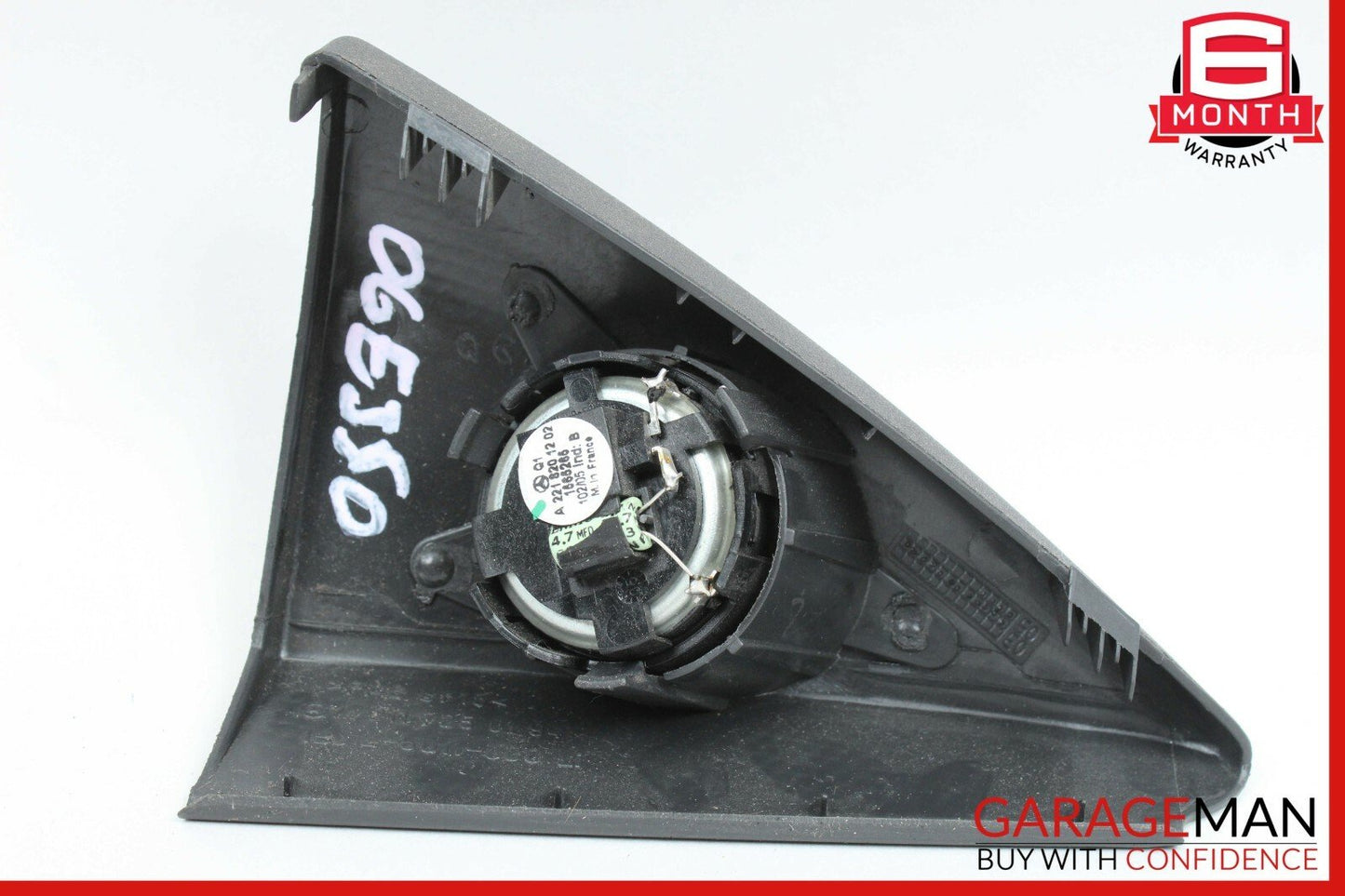 03-09 Mercedes W211 E320 E500 E550 Tweeter Speaker Cover Front Left Black OEM