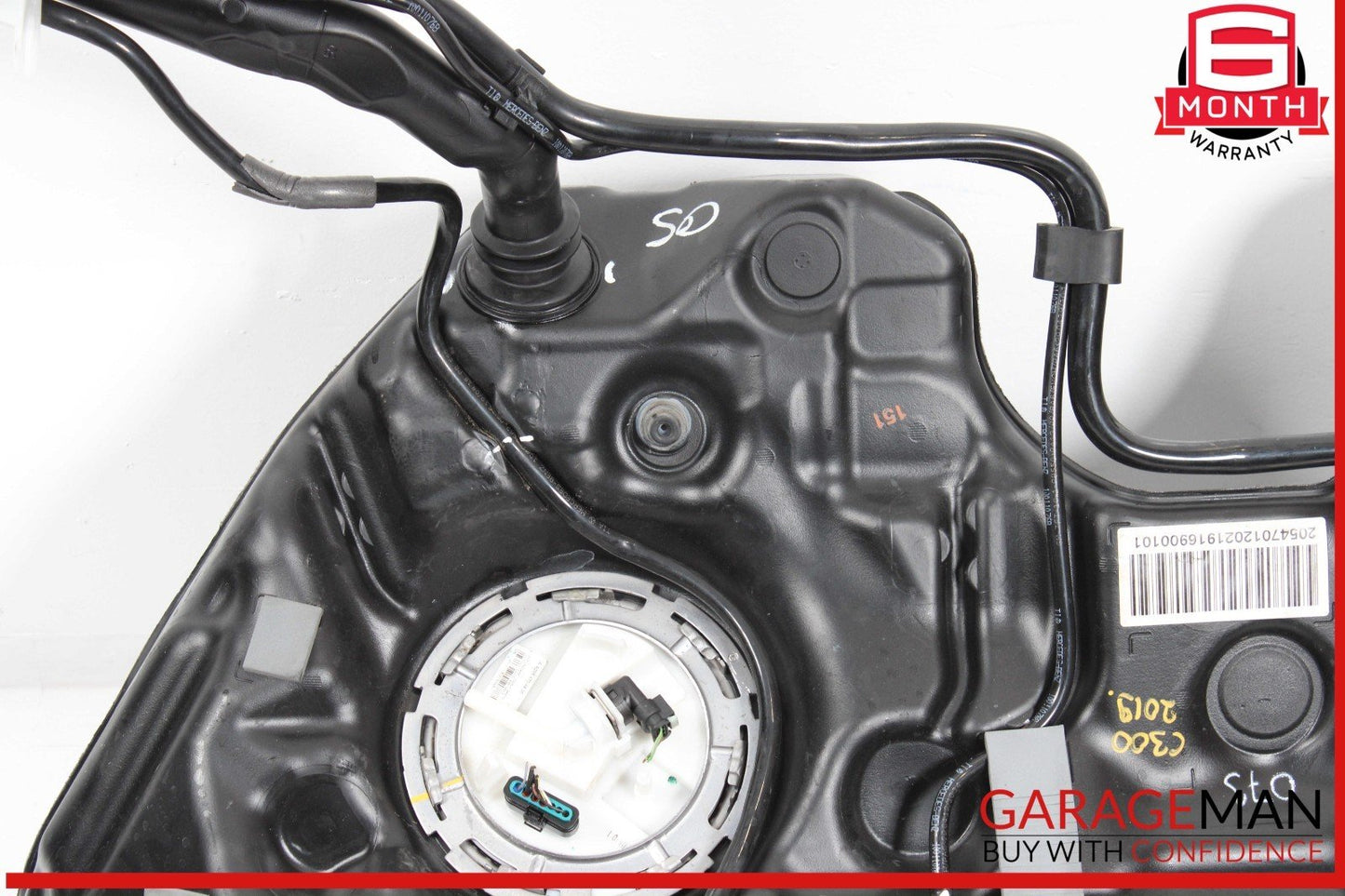 15-20 Mercedes W205 C300 Fuel Gas Tank Reservoir Assembly OEM