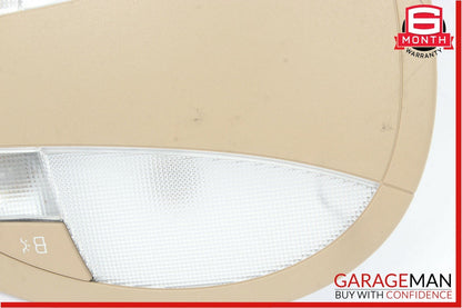 07-09 Mercedes W211 E350 E550 E63 AMG Rear Overhead Dome Light Reading Map Brown