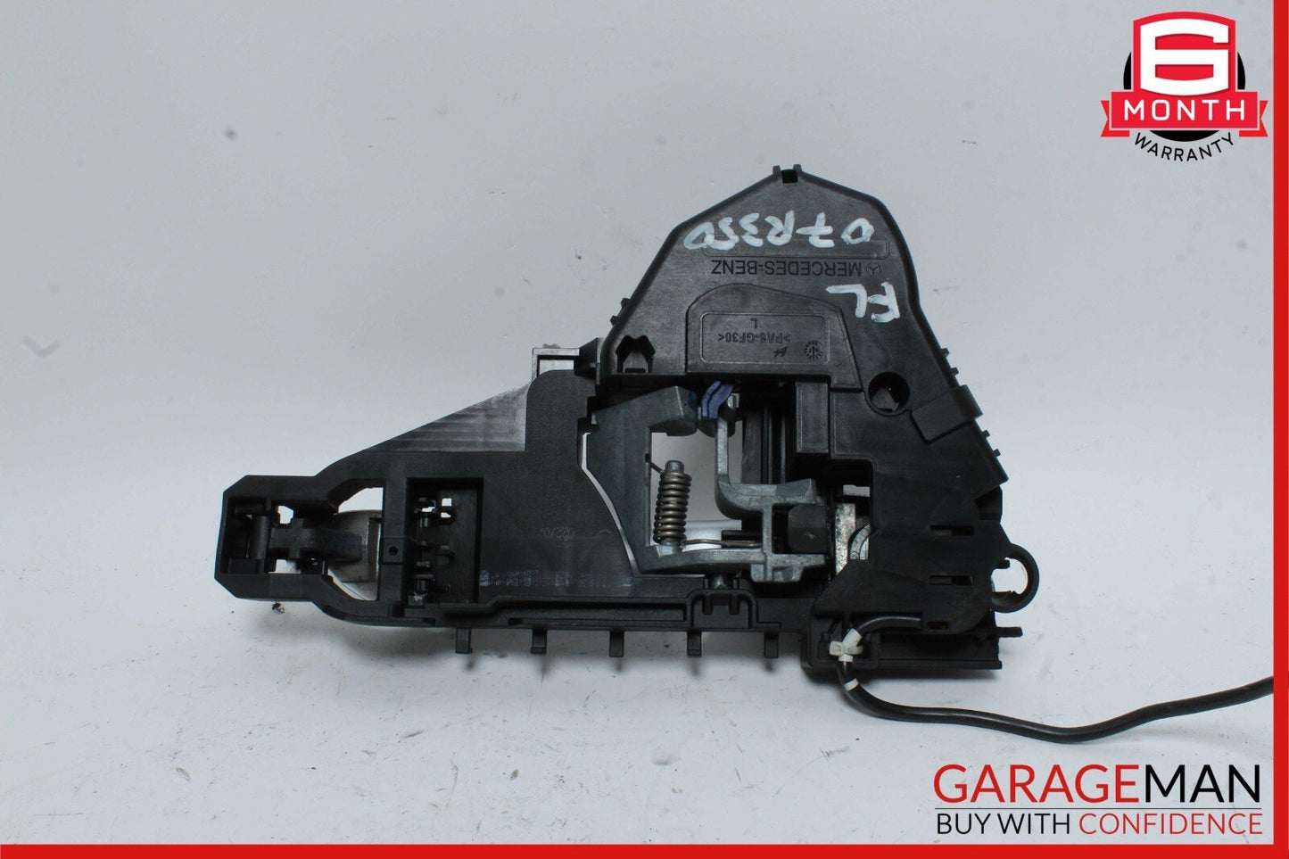 06-12 Mercedes W251 R350 ML550 Front Left Driver Exterior Door Handle Silver OEM