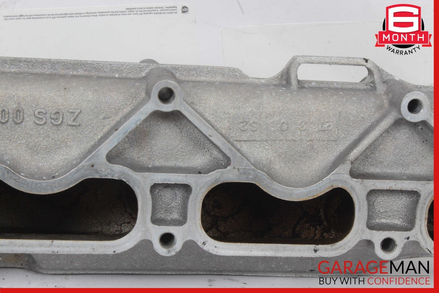 03-08 Mercedes R230 SL55 S55 AMG Right Engine Kompressor Air Intake Manifold OEM