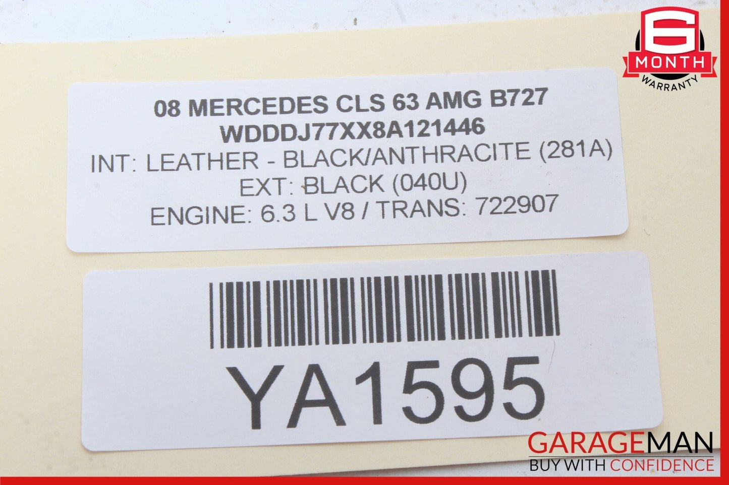 07-11 Mercedes W219 CLS63 AMG Fuel Pump Motor Control Module 0355400245 OEM