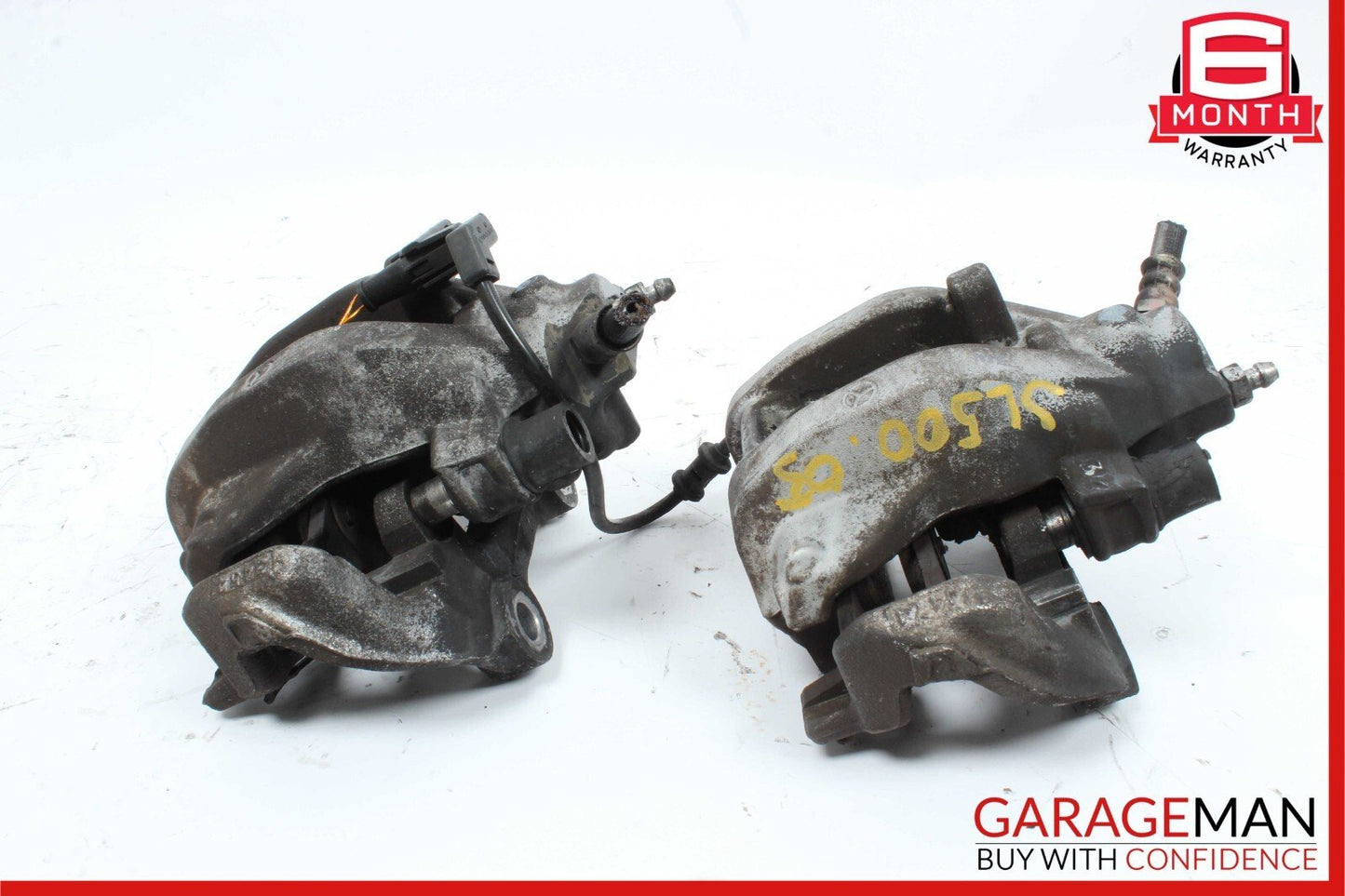 03-06 Mercedes R230 SL500 CL500 Rear Left & Right Side Brake Calipers Set OEM