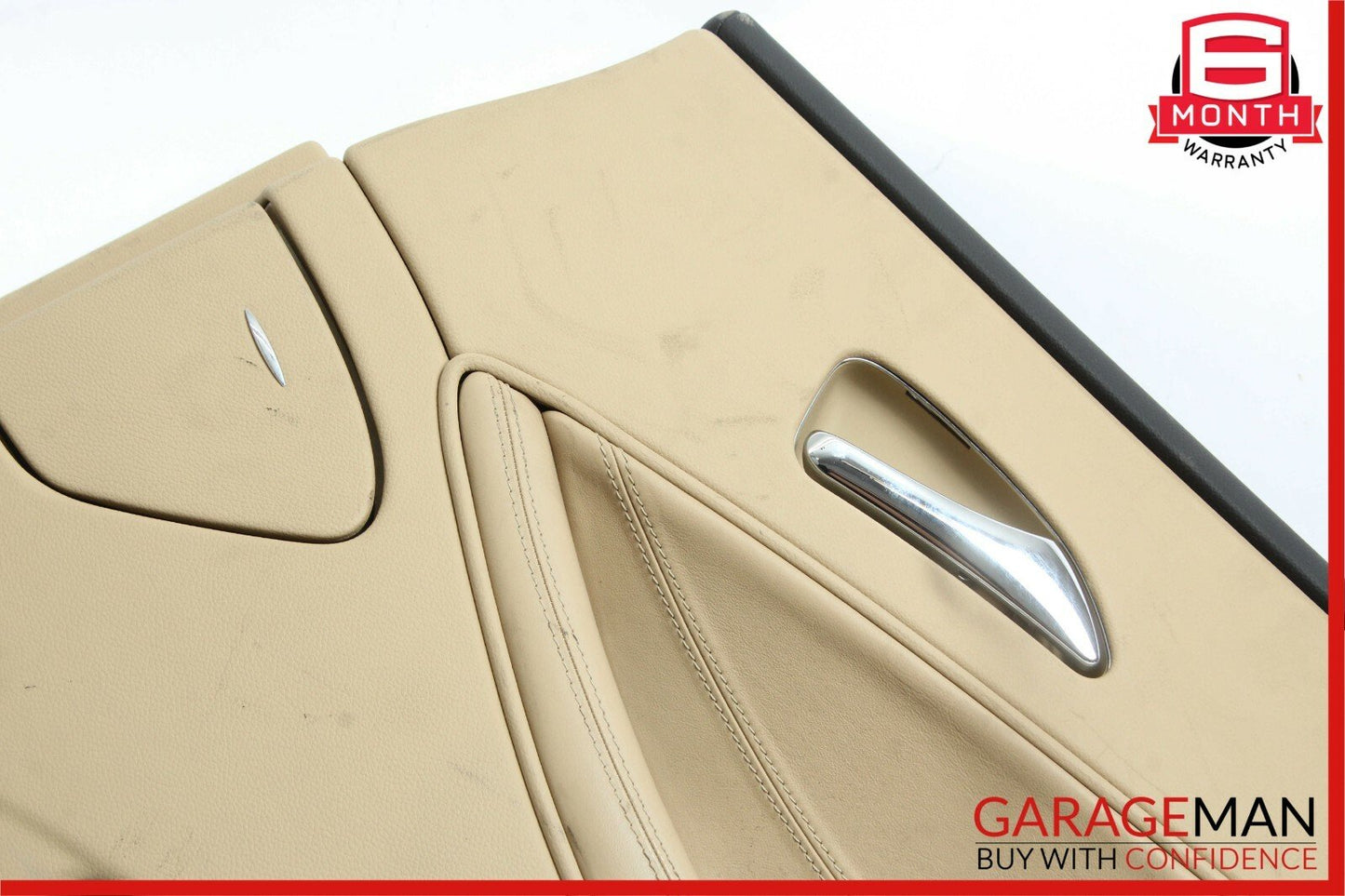 06-11 Mercedes W219 CLS55 Rear Right Side Interior Door Trim Panel Brown