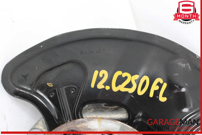 08-20 Mercedes W204 C250 E350 Front Left Wheel Spindle Knuckle Hub Bearing OEM