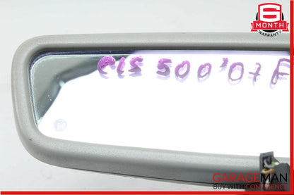 06-11 Mercedes W219 CLS500 Interior Top Upper Rear View Mirror Auto Dimming Grey