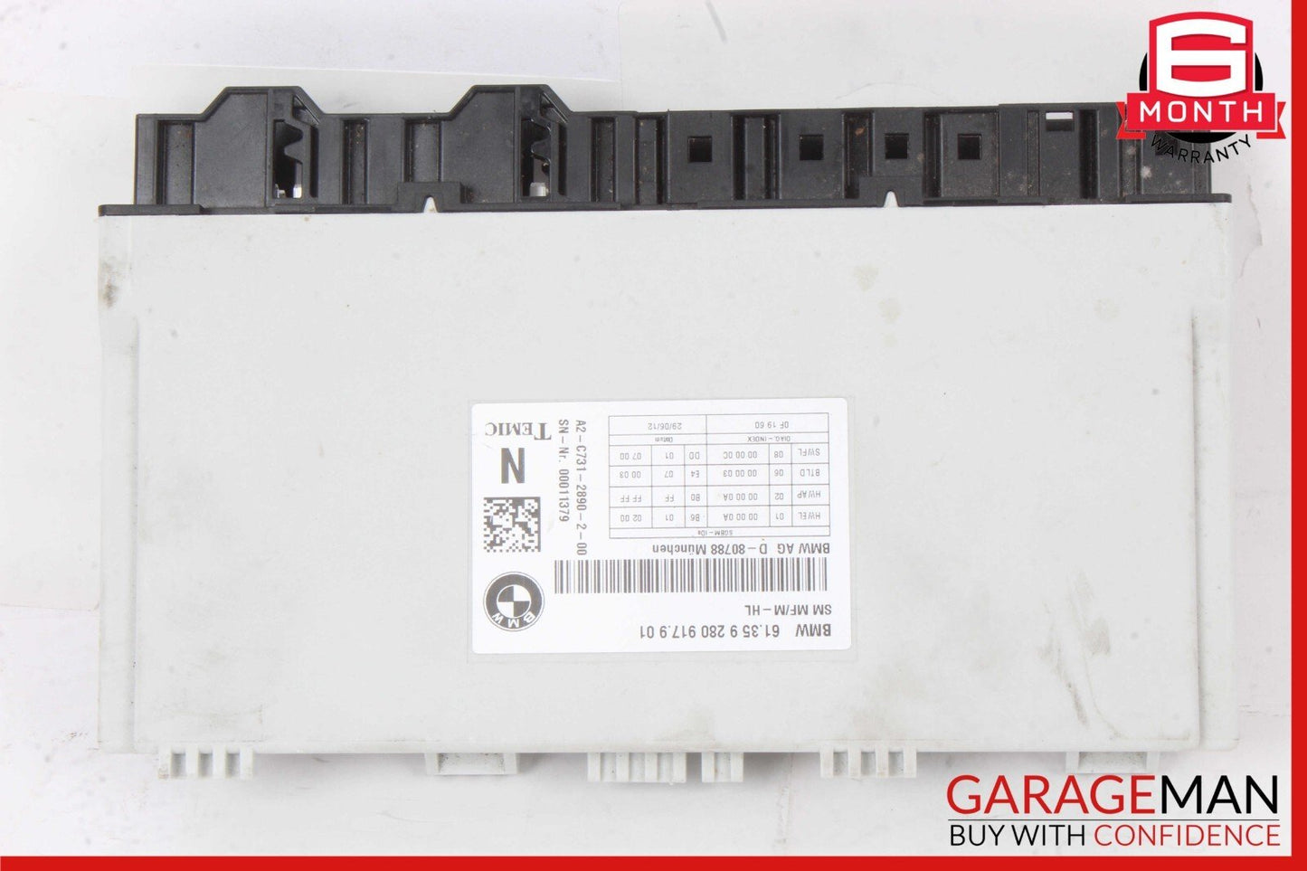 11-16 BMW 528i 535i 550i Front Left / Front Right Seat Control Module