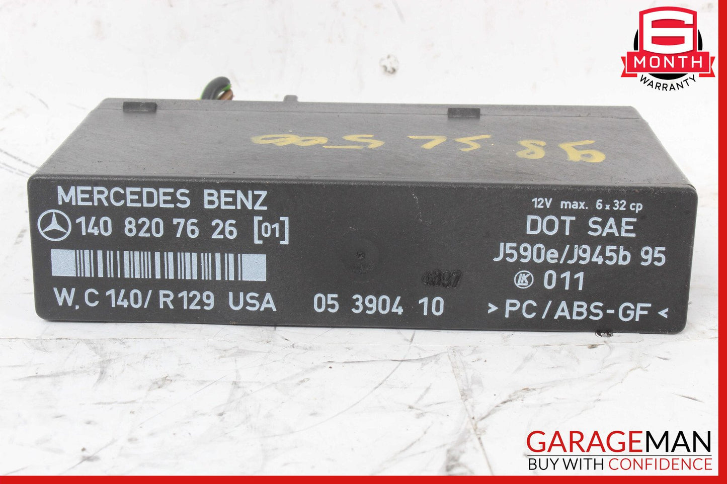 96-02 Mercedes R129 SL500 S500 CL500 Blinker Hazard Warning Control Unit OEM