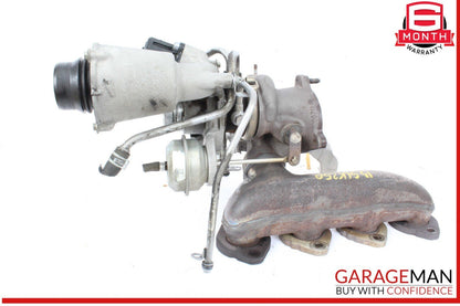 12-15 Mercedes R172 SLK250 C250 1.8L Turbo Turbocharger Manifold Assembly OEM