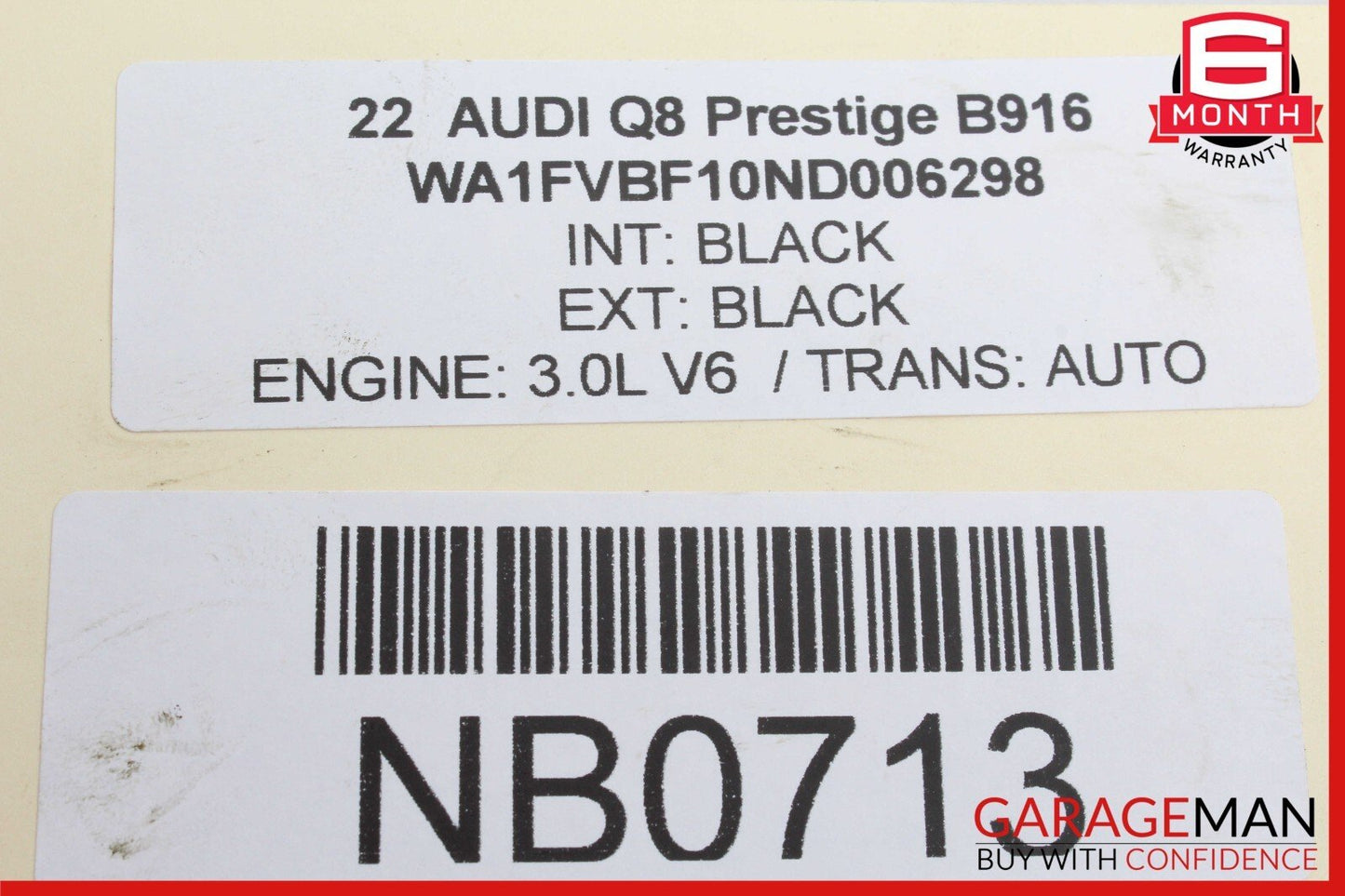 19-23 Audi Q8 CAM Camshaft Adjuster Magnet 06M109259P OEM