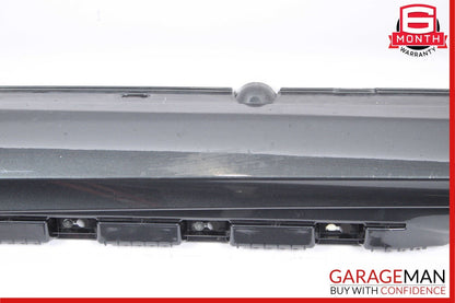 10-13 Mercedes W207 E350 Left Side Rocker Skirt Moulding Trim Panel Grey OEM