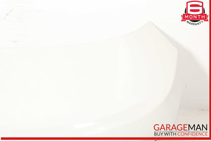12-18 BMW 640i 650i F06 Trunk Lid Panel Assembly White OEM