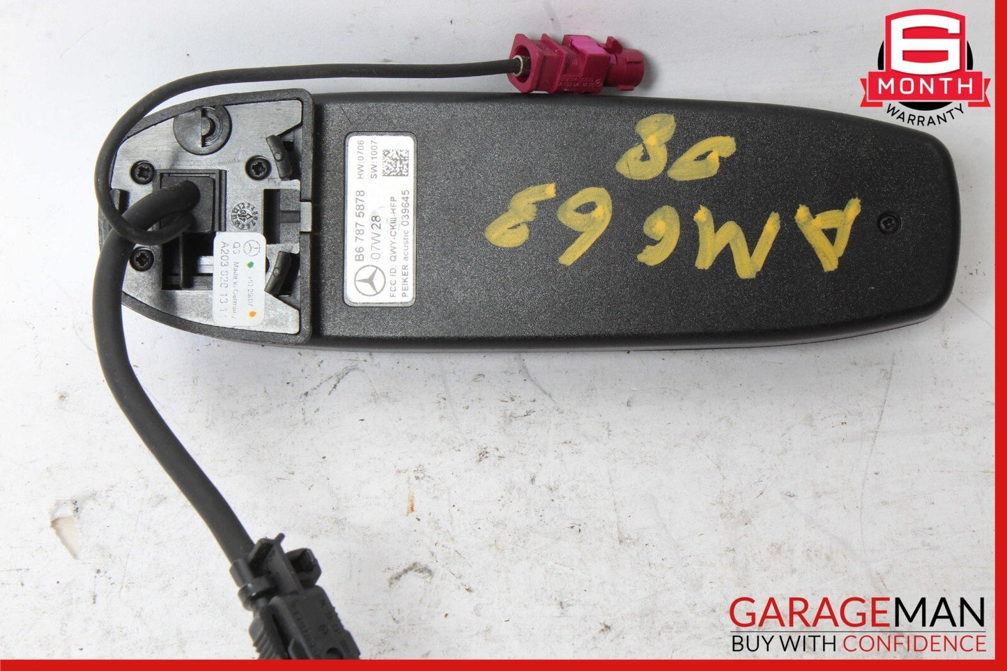 05-14 Mercedes W219 CLS63 C250 Bluetooth Module Adapter Interface Hands Free OEM