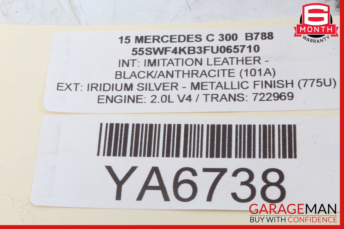 14-19 Mercedes W205 C400 S600 GLC350 S550 Keyless Go Entry Control Module OEM