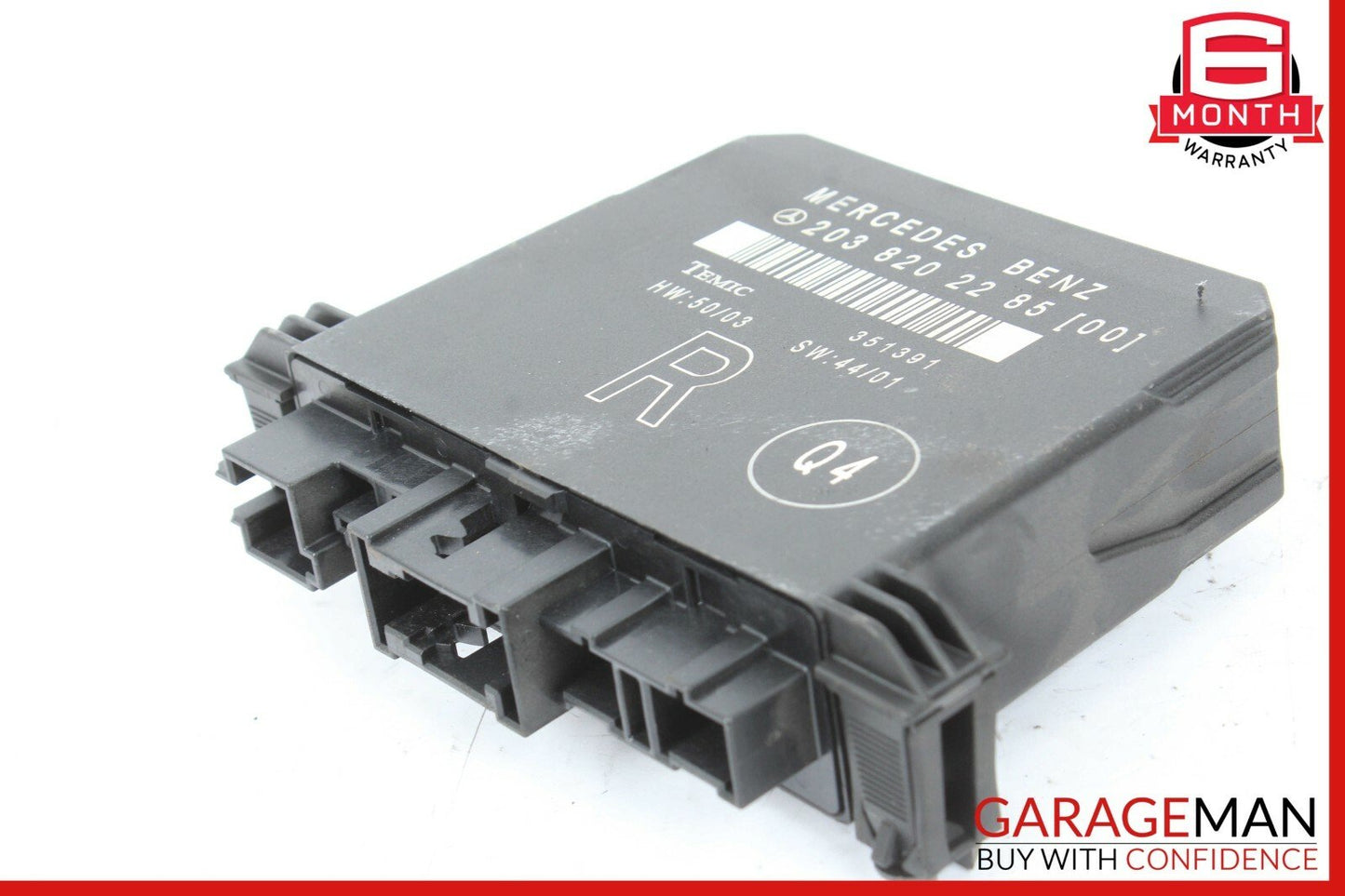 01-07 Mercedes W203 C55 AMG C230 Rear Right Side Door Control Module Unit OEM