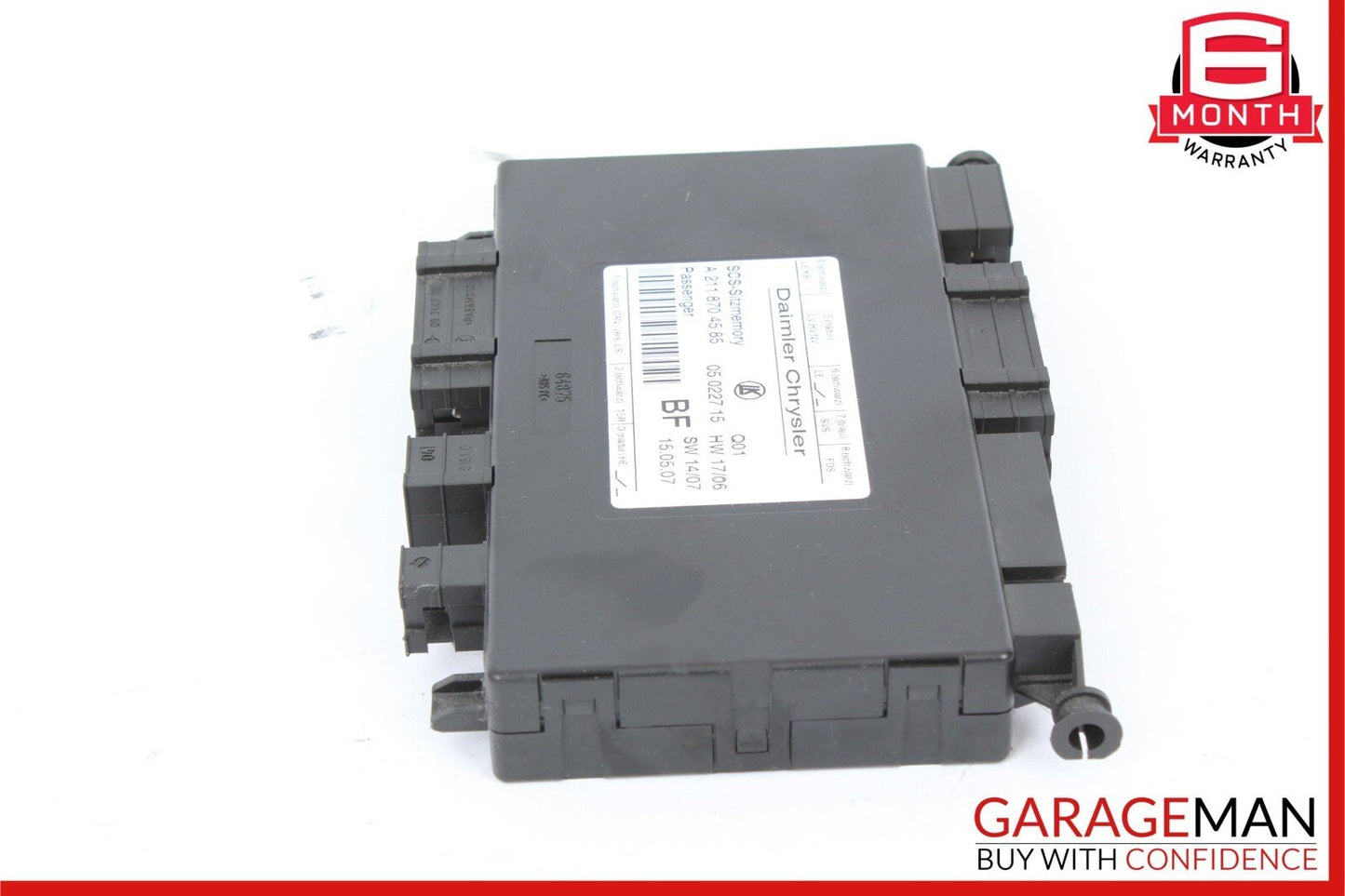 03-11 Mercedes W211 E350 CLS550 GL450 Front Right Seat Control Module Unit
