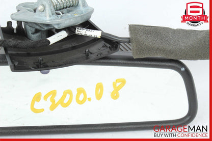 08-14 Mercedes W204 C300 C350 C63 AMG Interior Rear View Mirror Black OEM