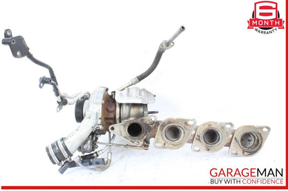 11-16 Mercedes GL450 S500 S550 Left Turbocharger Turbo Charger Manifold OEM