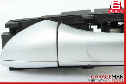 06-11 Mercedes W219 CLS500 Rear Left Side Exterior Door Handle Iridium Silver