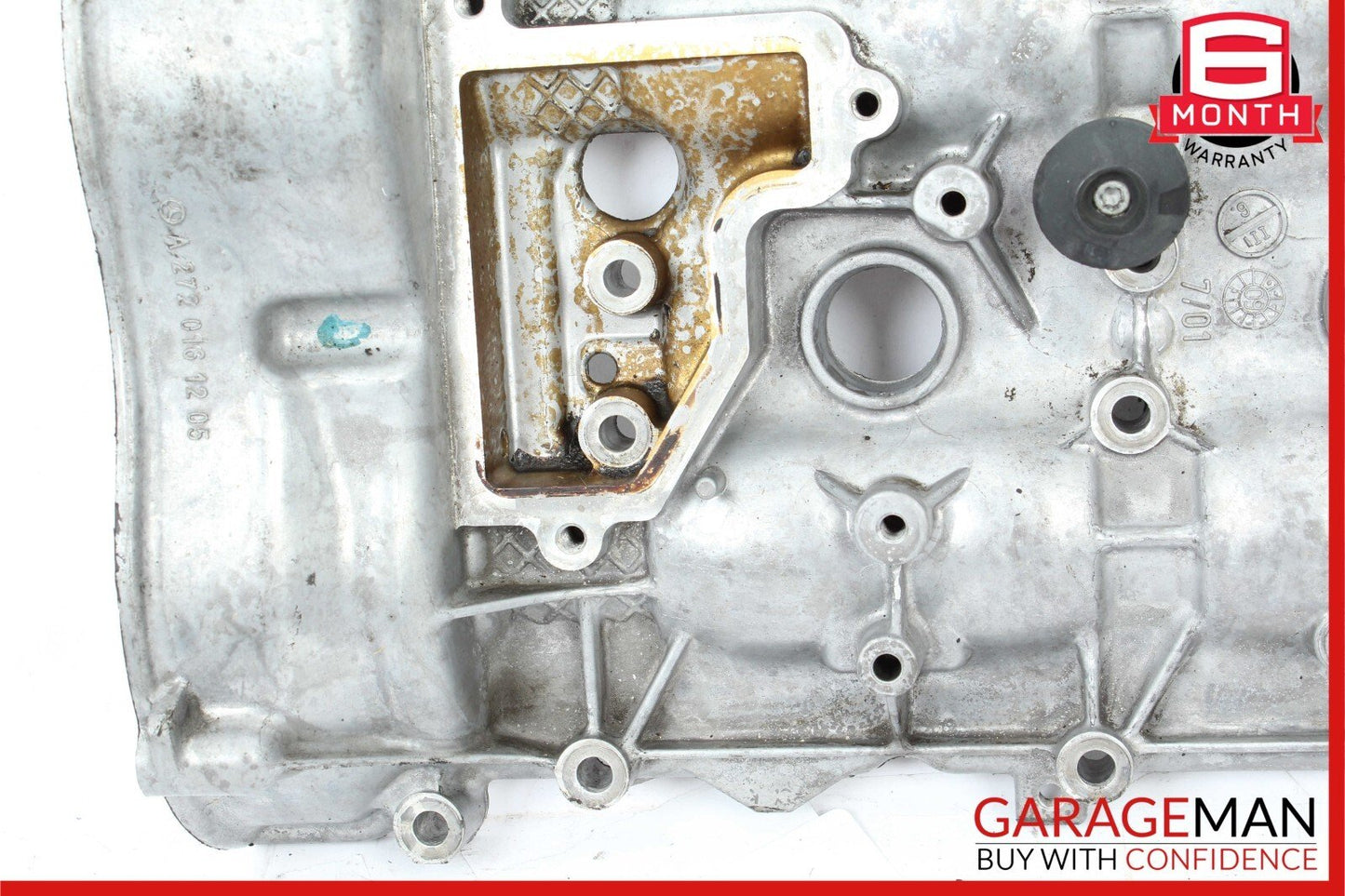 06-13 Mercedes W212 E350 R350 CLK350 Left Side Engine Cylinder Head Cover OEM