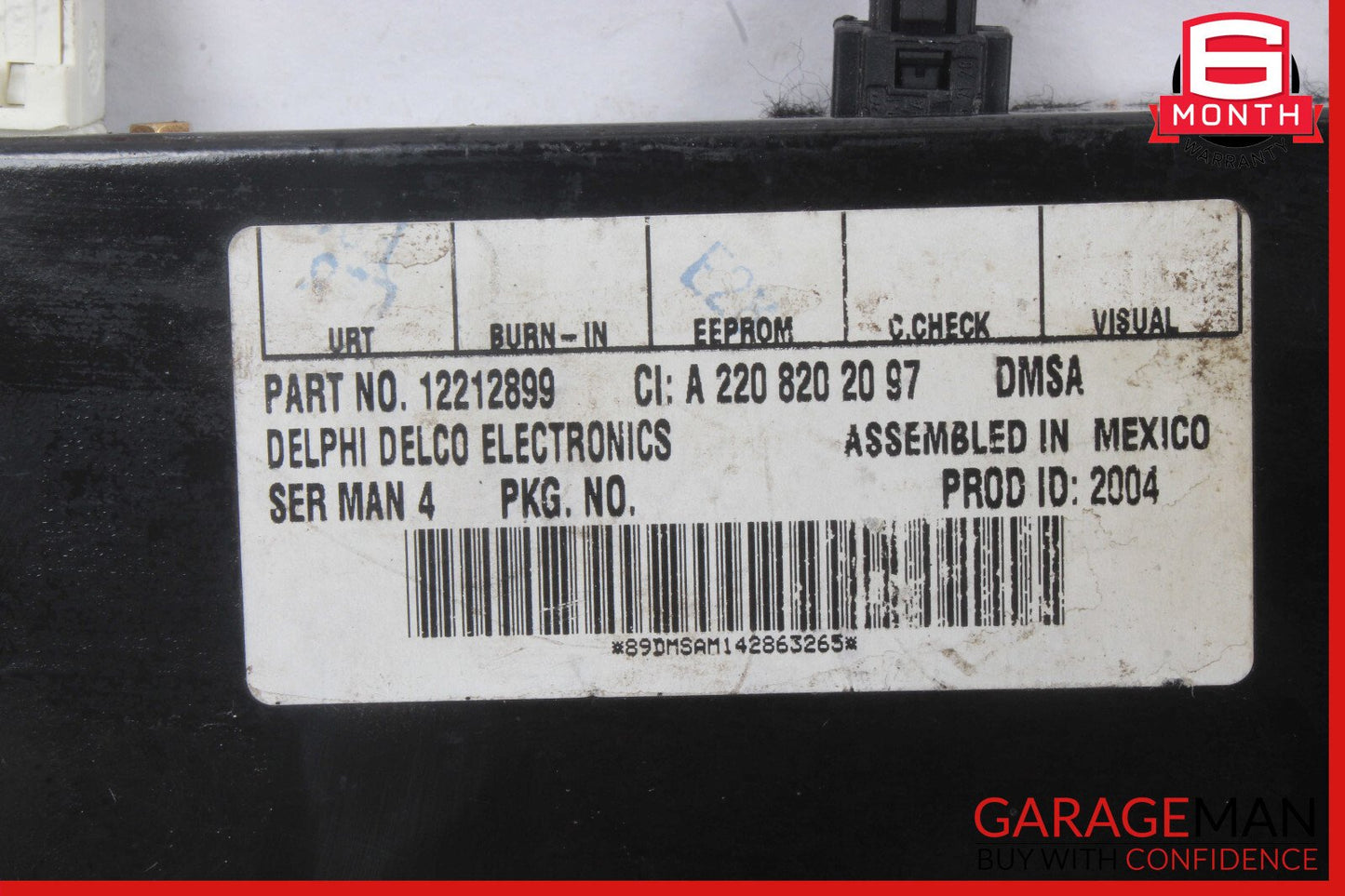 03-11 Mercedes R230 SL500 CLK350 Sirius Satellite Radio Receiver Module Unit OEM