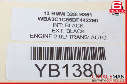 12-18 BMW F30 328i Front Right Seat Controller Module Unit 921646802 OEM