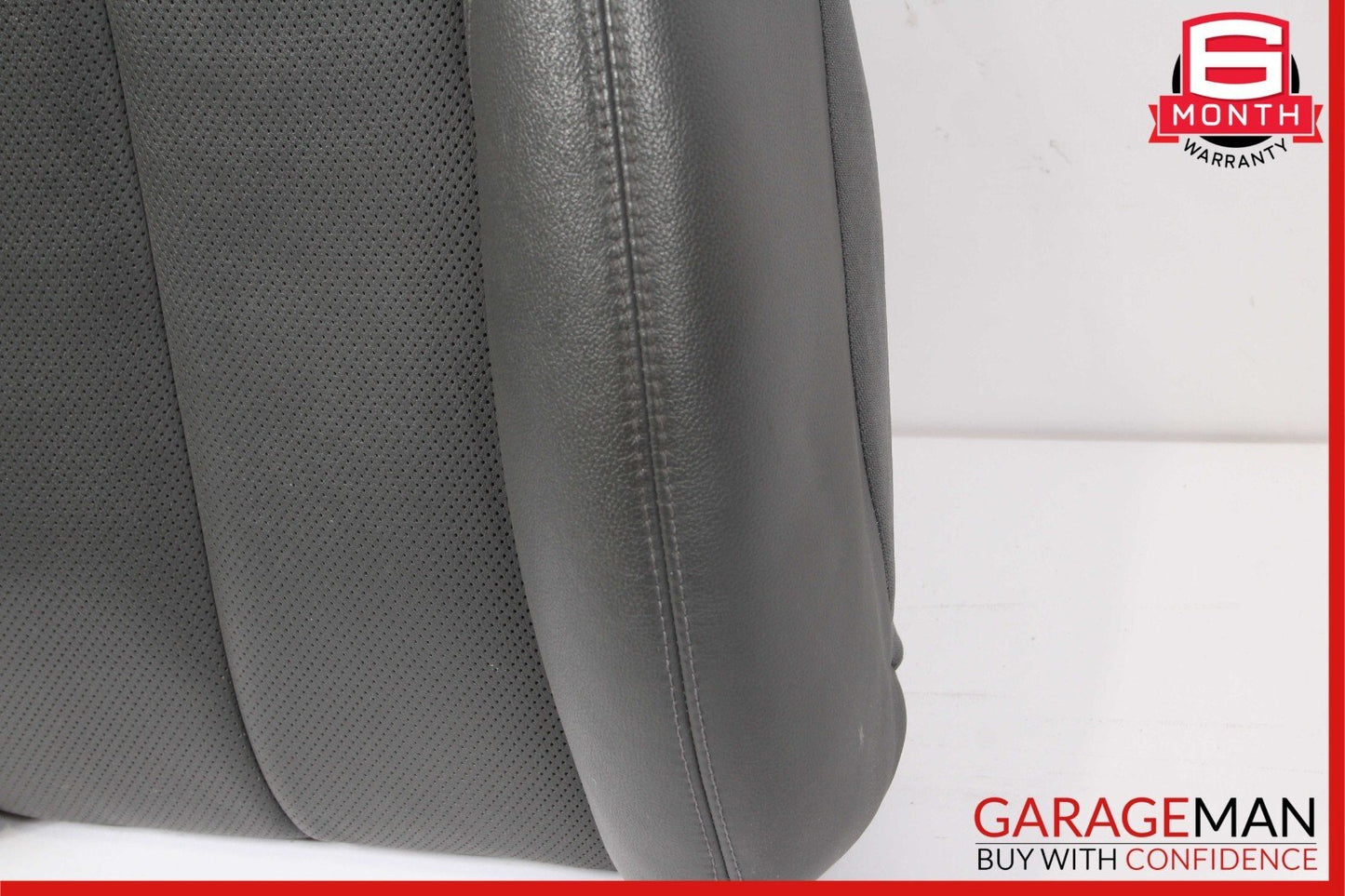 03-06 Mercedes R230 SL500 Front Right Side Upper Top Seat Cushion Cover Gray