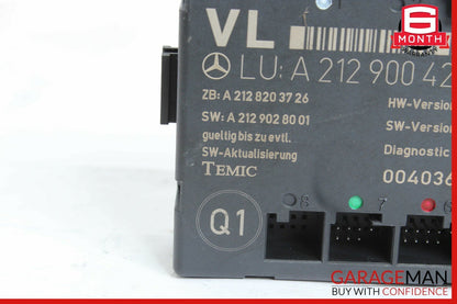 08-14 Mercedes W207 E350 Front Left Driver Side Door Control Module OEM