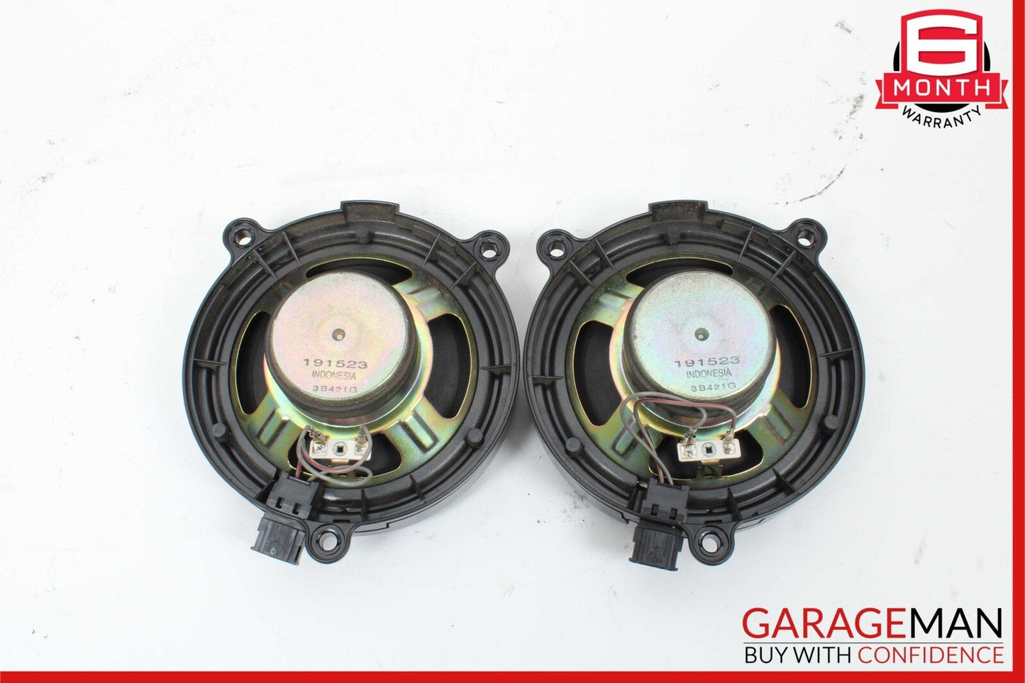 03-09 Mercedes W209 CLK320 CLK55 AMG Front Right & Left Door Speaker Set OEM