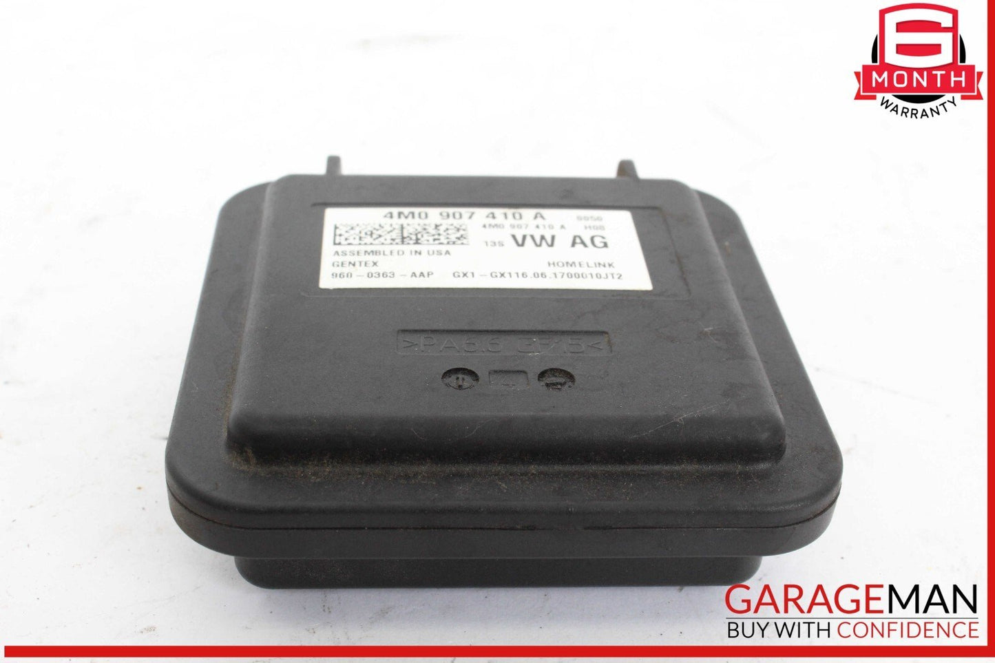 18-20 Audi A4 Q5 Homelink Garage Door Opener Control Module Unit 4M0907410A OEM