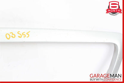 03-09 Mercedes W220 S55 CLK55 AMG Front Radiator Hood Grille Molding OEM