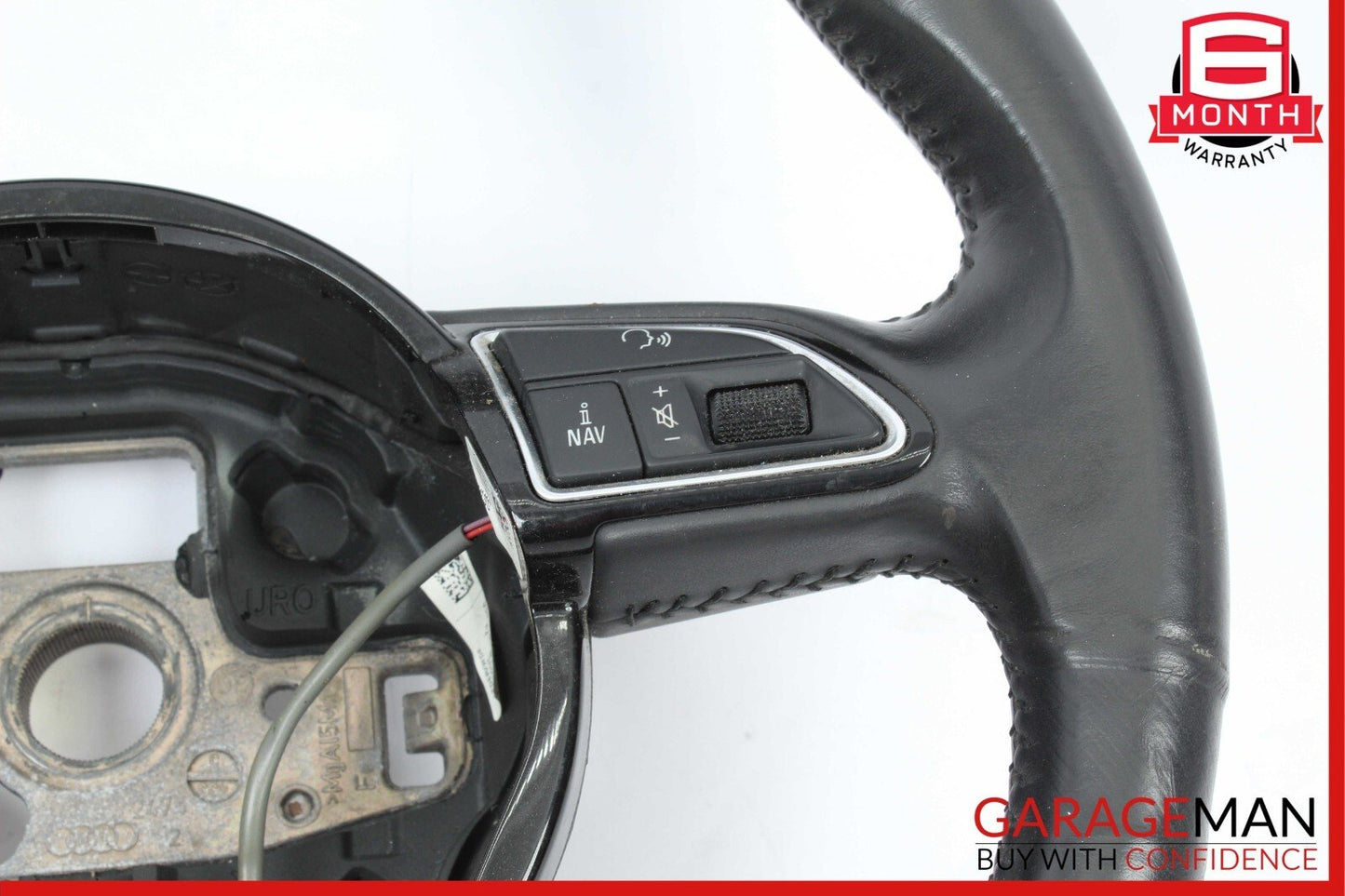 12-18 Audi A5 A6 Steering Wheel & Controls Switch Assembly Black OEM