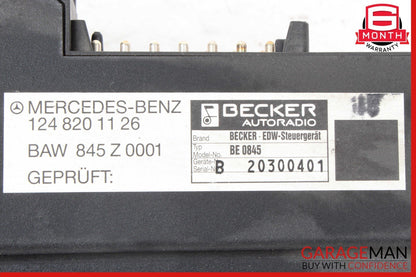 87-93 Mercede W124 300TE 300TD Becker Radio ECU Module 1248201126 OEM