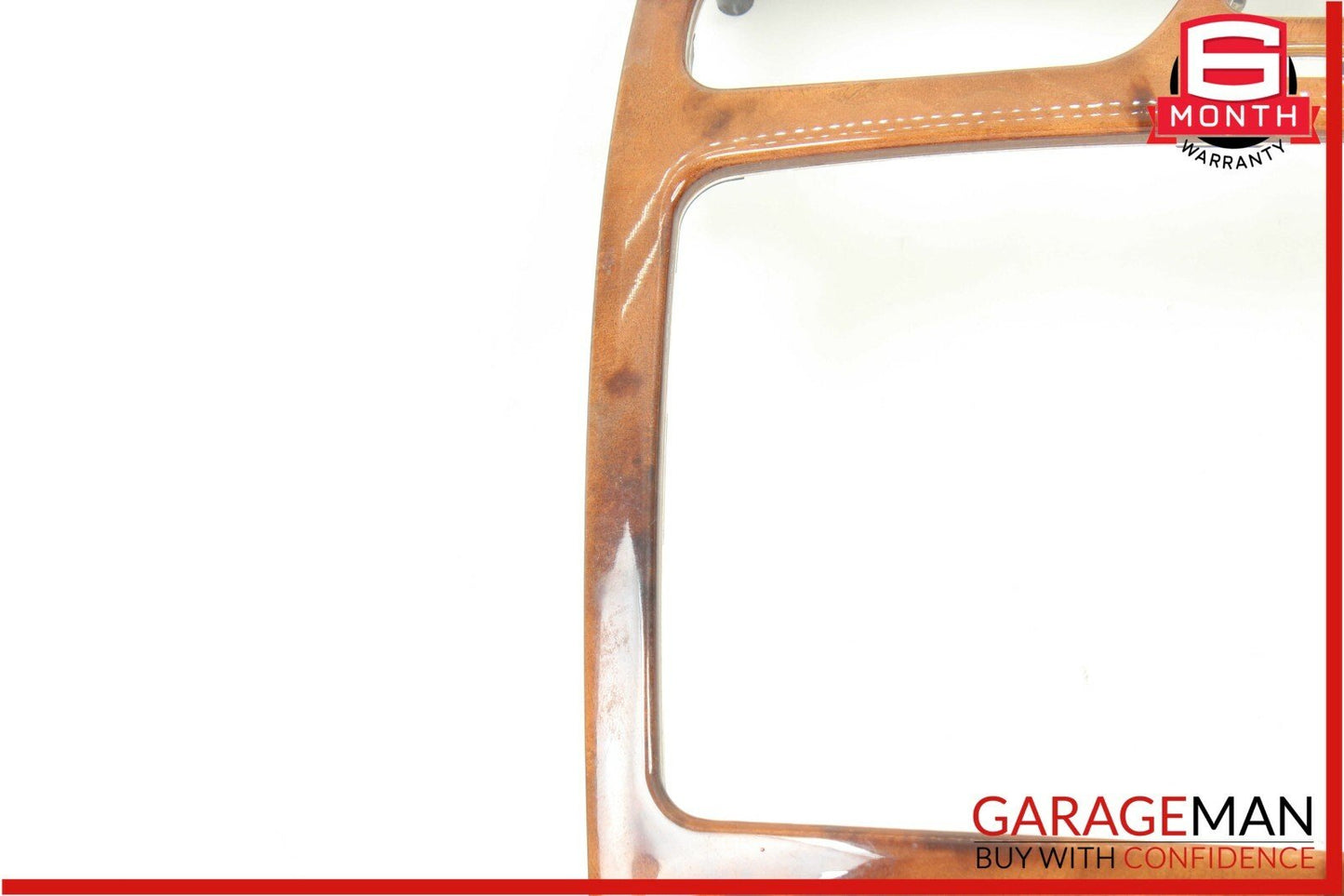 03-04 Mercedes W209 CLK55 AMG CLK500 Center Console Trim Cover Bezel Wood OEM