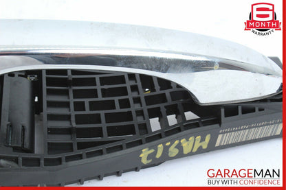 14-17 Maserati Ghibli Rear Left Side Exterior Door Handle Assembly Silver