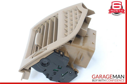 07-13 Mercedes W221 S550 CL550 Front Left Side Dash A/C Air Vent Trim Brown OEM