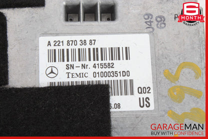 07-14 Mercedes W221 S63 S550 Voice Language Communication Control Module OEM