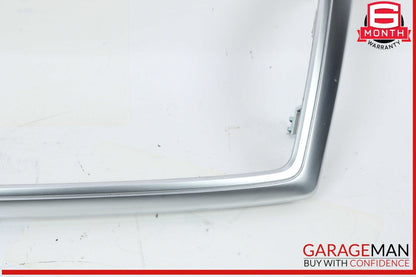 12-16 Mercedes X166 GL550 ML550 Center Console Command Unit Radio Bezel Trim OEM