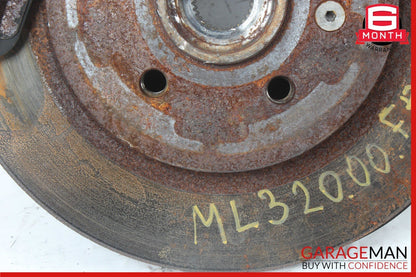98-05 Mercedes W163 ML320 Front Right Spindle Knuckle Hub Bearing Brake Caliper