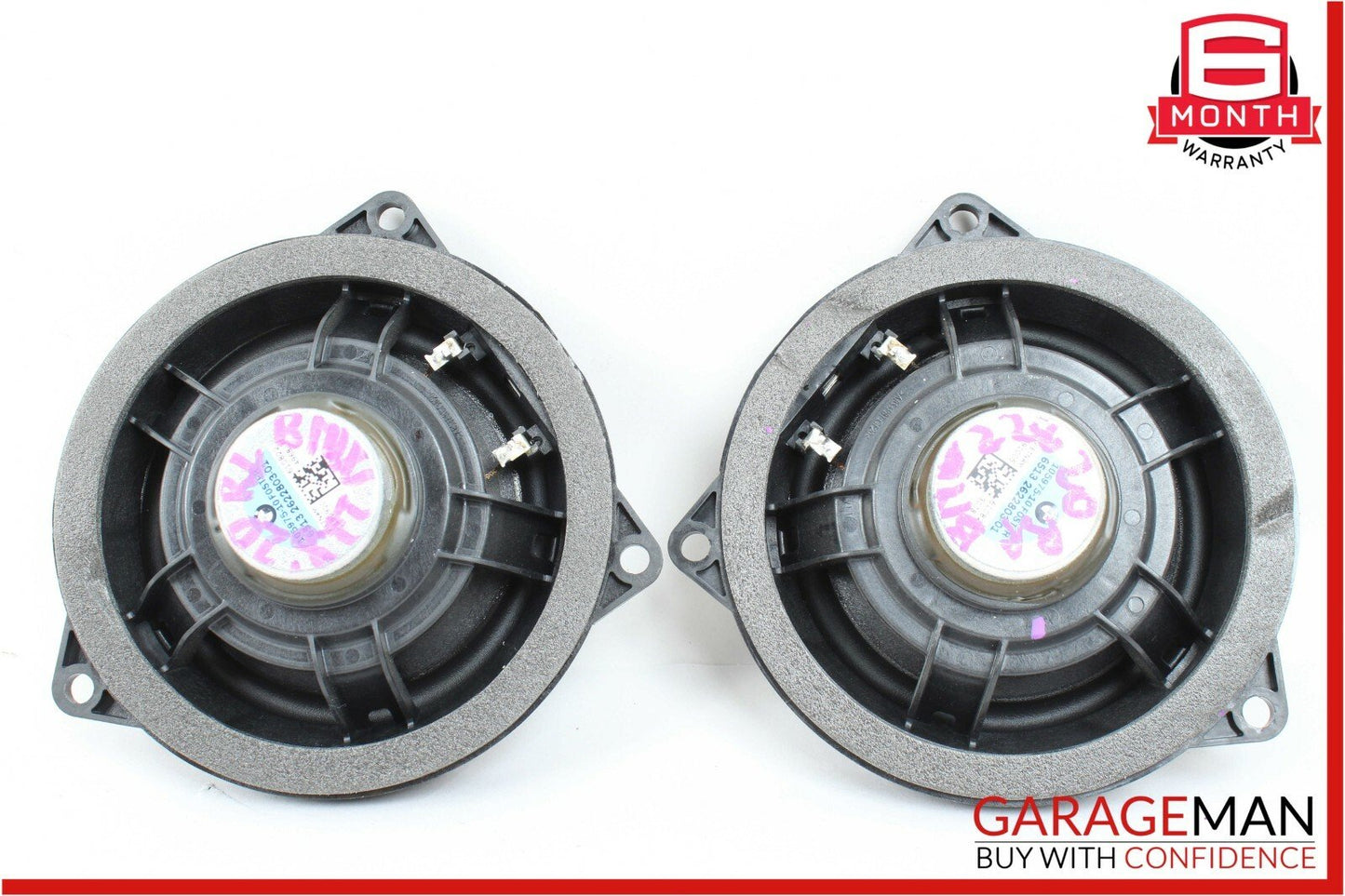 20-21 BMW 228i xDrive Rear Right & Left Side Door Sound Audio Speakers Set OEM