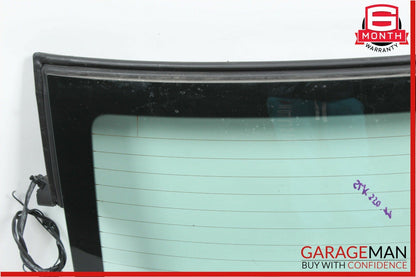 12-16 Mercedes R172 SLK250 SLK350 Rear Windshield Back Window Glass Panel OEM