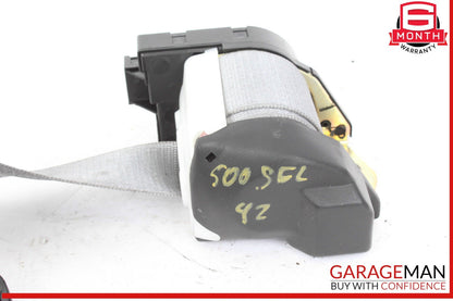 92-95 Mercedes W140 500SEL Rear Left Side Seatbelt Seat Belt Retractor Grey OEM