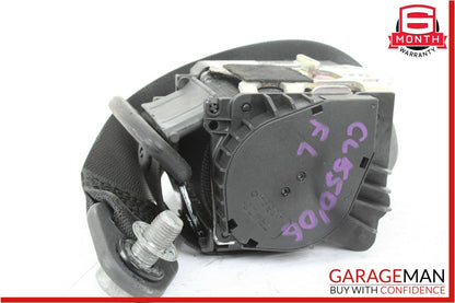07-10 Mercedes W216 CL550 Front Left Driver Seat Belt Seatbelt Retractor Black