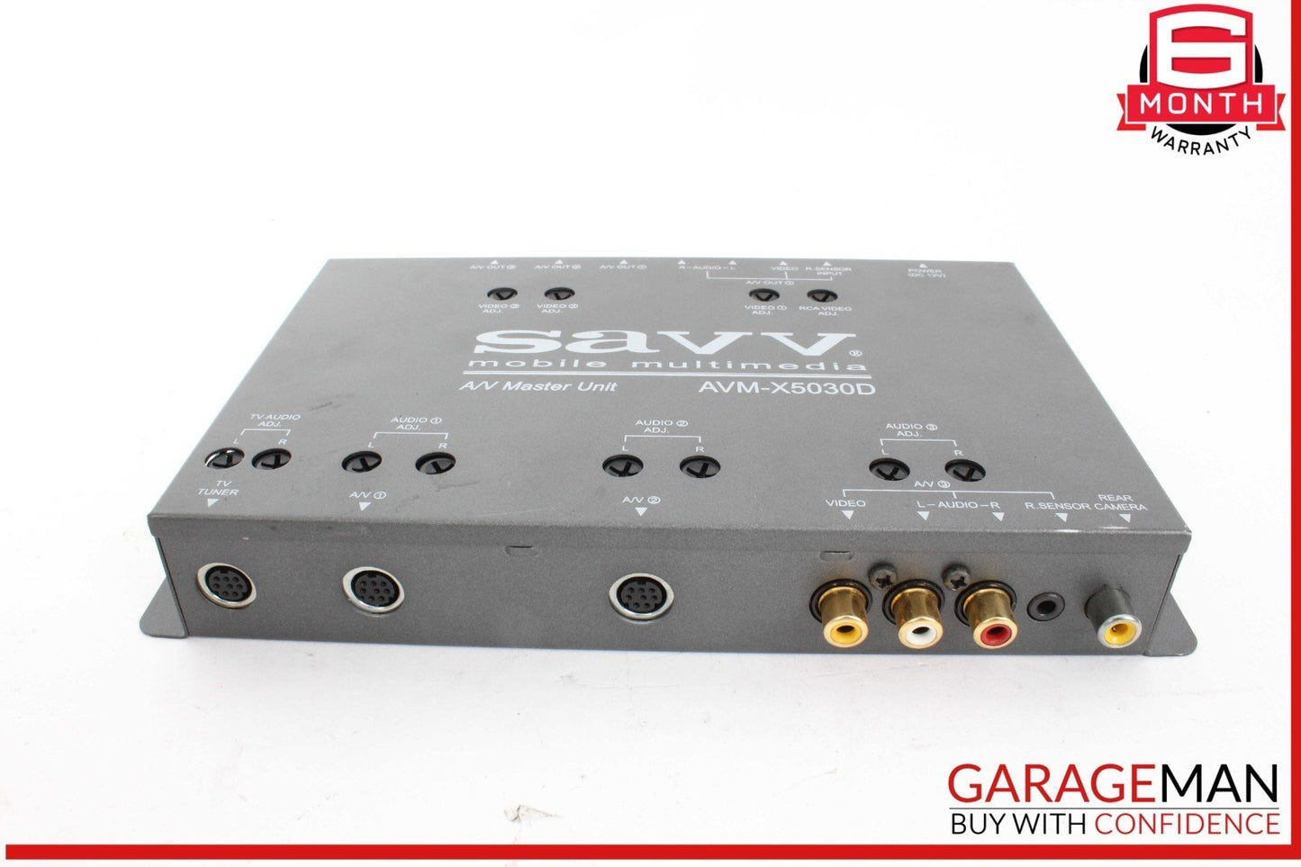 Rare SAVV Mobile Multimedia Avm-x5050 A/V Master Unit Model AVM-X5030D