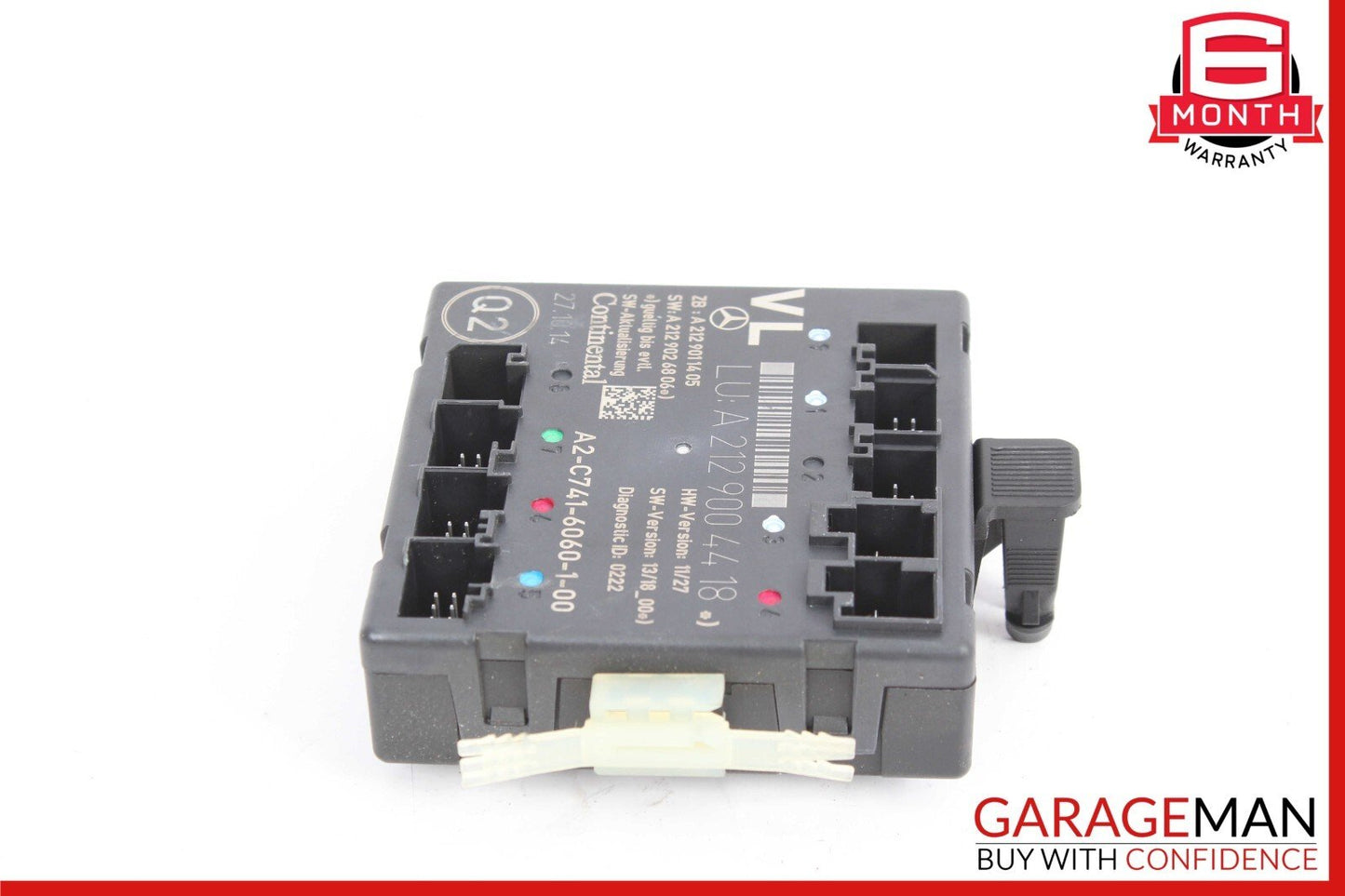 08-18 Mercedes R172 SLK250 E550 Front Left Side Door Control Module Unit OEM