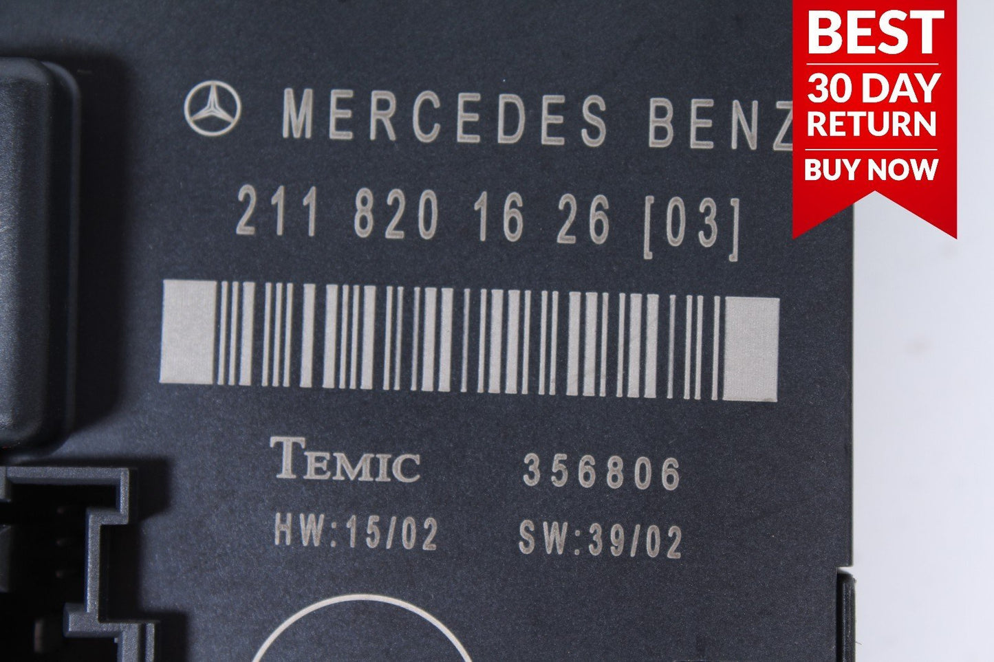 03-06 Mercedes W211 E320 E350 E500 Rear Right Door Control Module 2118201626 A20
