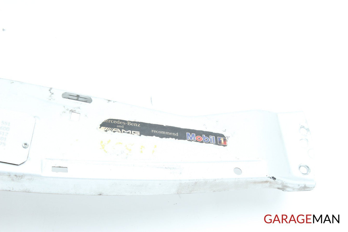 98-03 Mercedes W208 CLK55 AMG Upper Radiator Support Tie Bar Bracket Silver OEM