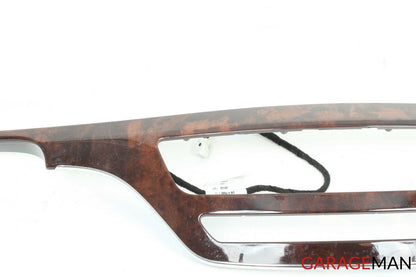 07-09 Mercedes W221 S450 S550 Center Dashboard Dash Trim Bezel Cover Panel Wood