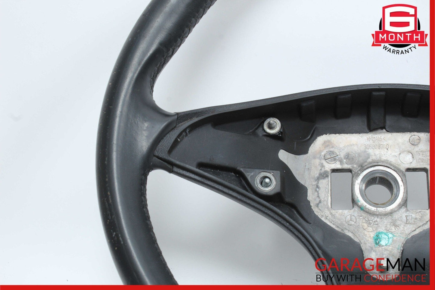 08-12 Mercedes W204 C300 C250 GLK350 Driving Steering Wheel Black 2044603203 OEM